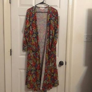 LulaRoe long sleeve cardigan sweater
